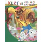 Minik Kitaplar Dizisi - Kurt ve Yedi Keçi Yavrusu - Çiçek Yayıncılık