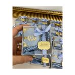 Minik Kuran ve İnci Tesbih Set Bebek, Nikah, Söz, Nişan Hediyelik - 50 Adet