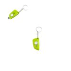 Minik Maket Bıçağı Anahtarlık (1 Adet) (Ebat: 5,5 cm x 2,9 Cm, Bıçak Boyut: 0,9 cm x 0,9 cm ) - Açık Yeşil