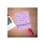 Minik Mor ve Lila Kalpler Bilek Destekli Mouse Pad, hbspklm2