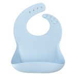 Minik-O Oioi Minik-O Oio Basics Silikon Mama Önlüğü - Mavi