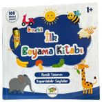 Minik Pota 0-2 Yaş İlk Boyama Kitabı – Örnekli, Ciltli, Renkli ve Koparılabilir Sayfalarla Eğlenceli Tasarım