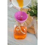 Minik Silikon Huni Mutfak Için Yağ Koymalık -5009 - Renkli