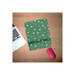 Minik Yeşil Kalpler Bilek Destekli Mouse Pad