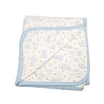 Miniklife Bebek Çift Katlı Pamuklu Penye Battaniye kundak 80x90 cm