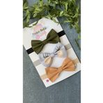 Miniko Butik Erkek Çocuk Renkli Çocuk Papyon Seti 3'lü