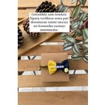 Minikpaw aksesuar Kumaş Papyon Tasma Lacivert-sarı