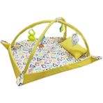 Miniks Pamuklu Bebek Oyun Halısı Çocuk Alanı - 60 x 85 cm - Sarı