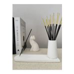 Minima Art Studio Dekoratif Ikili Tütsülük Ve Tütsü Çubukları Için Vazo Set