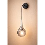 Minimal E-Ticaret Minimal Rains Silver Chrome Füme Cam Aplik