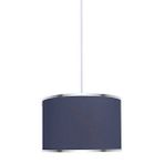 Minimal E-Ticaret Viscose 30x30x21 Gri Kumaş Avize