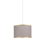 Minimal E-Ticaret Viscose 40x40x21 Vizon Bej Kumaş Avize