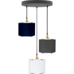 Minimal Lambent Plafonyer Kumaş Avize - Renkli