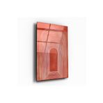 Minimalist Bohem Dikey Cam Tablo renkli 70 x 110