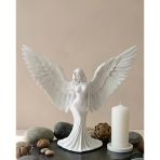 Minimalist Melek İnsan Figürlü 3D Heykel Dekoratif Biblo Ev Dekoru