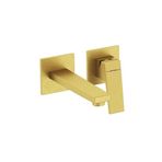 Minimax Square Ank.Lav.Bat,Kısa Fırçalı Altın A4359225 Ankastre Lavabo Bataryas