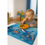 Minimono Bebekler İçin Tek Kullanımlık Beslenme Örtüsü - 30’lu Paket (30x45 cm) - Kullan At Placemat