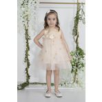 MİNİMONY Minimony 1-5 Yaş Kelebek Detay Tüllü Kız Bebek Çocuk Bayramlık Mezuniyet Balo Abiye Gelinlik Elbises