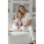 Minimoon Anne Kız Kombin Önü Dügmeli Yazlık Pijama Takım (AYRI SİPARİŞ EDİLİR)
