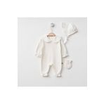 Minimus Yenidoğan Kız Bebek Pamuklu Tulum Hastane Çıkışı Özel Gün Takım Mevlüt Babyshower Düğün Nişan Hediye