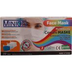 Minion MN1655 Meltblownlu Beyaz 10'lu Maske