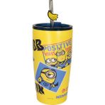 Minions Lisanslı Pipetli Çelik Matara (530ML)
