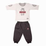 Minipan 1447 9-12 Ay Bebek Racing Ekose Pantolon Takım