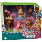 Miniş Little Pet Shop Little Pet Shop Neşeli Minişler 6'lı Miniş Ailesi Oyuncak Pet Star 6'lı Miniş Koleksiyonu