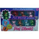 Miniş Oyuncak Karakterleri Littlest Pets Shop 8'li Miniş Ailesi - ÇokRenkli
