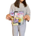Minişler Pet Shop Littlest Pet Shop Neşeli Oyuncak Minişler 2'Li Aksesuarlı Miniş Ailesi Oyuncak Pet Shop Miniş 02