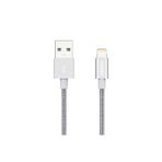 Miniso 2.4A Gri Apple Lightning USB Şarj Kablosu
