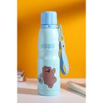 Miniso 600 ml Boz Ayı We Bare Bears Lisanslı Tutma İpli Termos