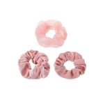 Miniso Büyük Kumaş 3 Parça -Pembe Saç Lastiği