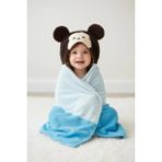 Miniso Disney Lisanslı Tsum Tsum Serisi Kapüşonlu Battaniye (Mickey Mouse) - Standart - Renkli