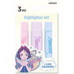 Miniso Disney Manga Prenses Lisanslı 3'lü Marker Set