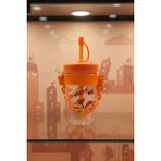 Miniso Disney Zootropolis Lisanslı Askılı Pipetli Plastik Su Kabı 550ML(NICK)