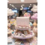 Miniso Küçük Ayı Serisi Üç Bölmeli Kadın Cüzdanı (Pembe) - Renkli
