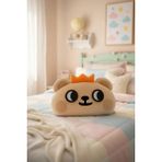 Miniso Lisanslı Bearisbug Koleksiyonu Kanca&döngü Bantlı Peluş Yastık 44 cm – Dekoratif Minder