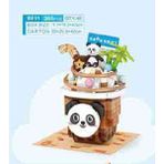 Miniso Lisanslı Yemek Serisi Oyun Bloğu Panda Sütlü Çay – Eğitici ve Dekoratif Oyuncak Seti 19,5 cm