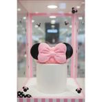 MINISO Minnie Mouse Lisanslı Kabartmalı Peluş Saç Bandı (Pembe), Tek Ebat, 2023767210107, Çok Renkli