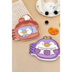 Miniso Pişirme Serisi Figürlü Telli Not Defteri- Mini Pen (2 Çeşitli Model)