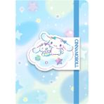 Miniso Sanrio Lisanslı A5 Lastikli Ciltli Çizgili Defter (80 Yaprak) - Cinnamoroll - Renkli - 1 Adet