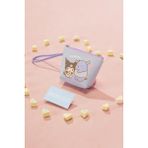 Miniso Sanrio Lisanslı Beşgen Mini Bozuk Para Çantası - Kuromi - Renkli
