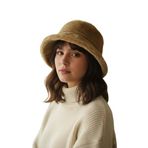 MINISO Vizon Renk Peluş Bucket Şapka, Standart, 823400143, Çok Renkli, Kadın
