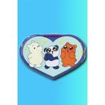 Miniso We Baby Bears Lisanslı Figürlü A5 Telli Defter (80 Yaprak)