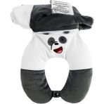Miniso We Bare Bears Boyun Yastığı ve Peluş Oyuncak (Panda)