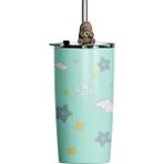 Miniso We Bare Bears Lisanslı Pipetli Termos (530ml) - Boz Ayı