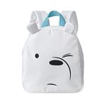 MINISO We Bare Bears Sırt Çantası Günlük Hafif Sırt Çantası, Kız ve Erkek Çocuklar için Sevimli Çanta Okul Seyahati Günlük Buz Ayısı
