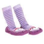 Minissa Kız Çarık Çorap Bebek - Kahverengi