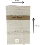 Minisse 4831B Unisex Bej Müslin Battaniye